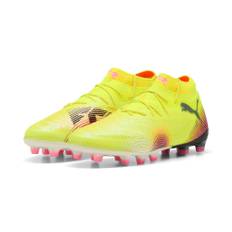 Puma FUTURE 8 ULTIMATE AG Football Boots Unisex, Yellow, Size 47, Performance