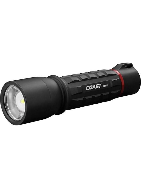 Coast Håndlygte XP9R 1000 lumen, genopladelig, slide Focus, Beam Lock, IP54