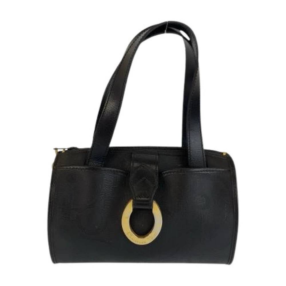Dior Vintage - Pre-owned Trotter PVC Mini Boston Bag Vintage - Dam - ONE Size - Läder