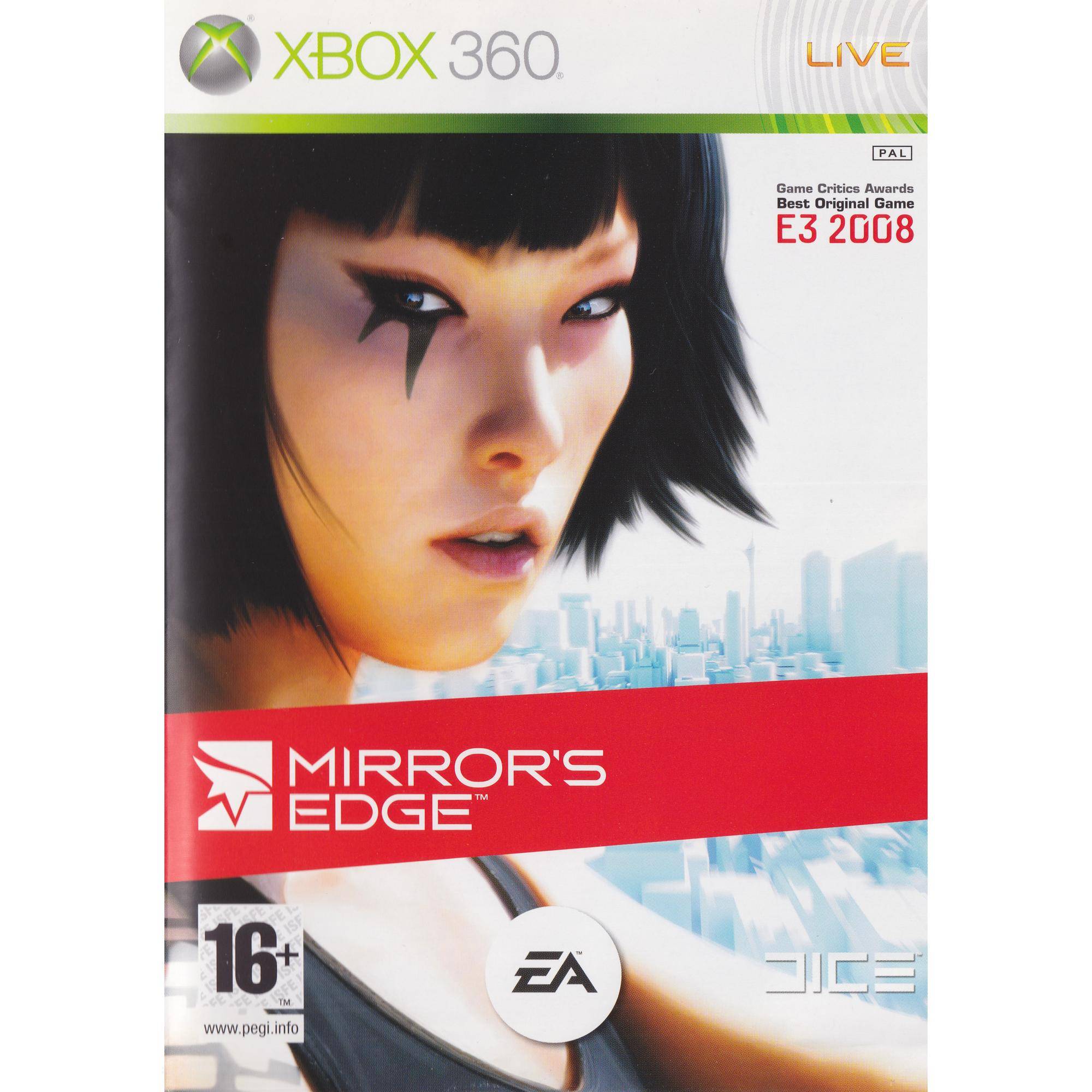 Mirrors Edge Xbox 360 Nordic (Begagnad)