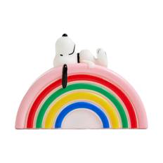 Snoopy regnbue lampe 16 cm.