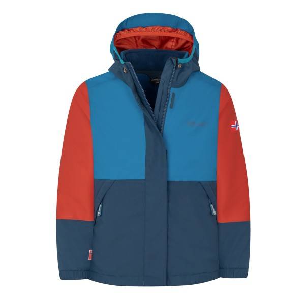 Trollkids Kid's Kjerak 3in1 Jacket 3 i 1-jakke Børn størrelse 152 farve blå