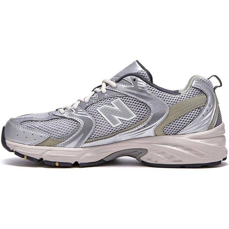 New Balance 530 Silver Khaki Unisex Sneakers Vit MR530KMW 40
