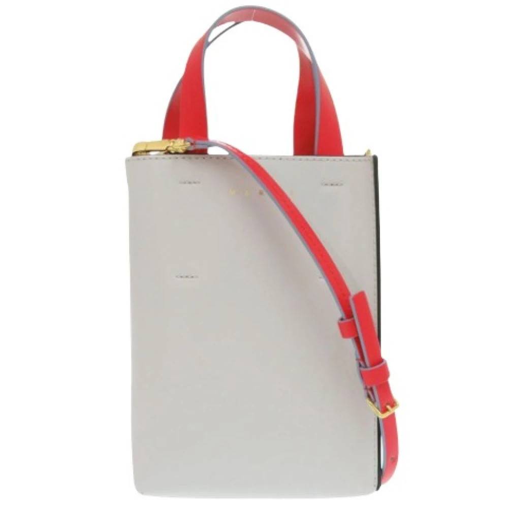 Marni Pre-owned Pre-owned Mini Bag - Vintage - Dame - Grå - ONE SIZE - Uld