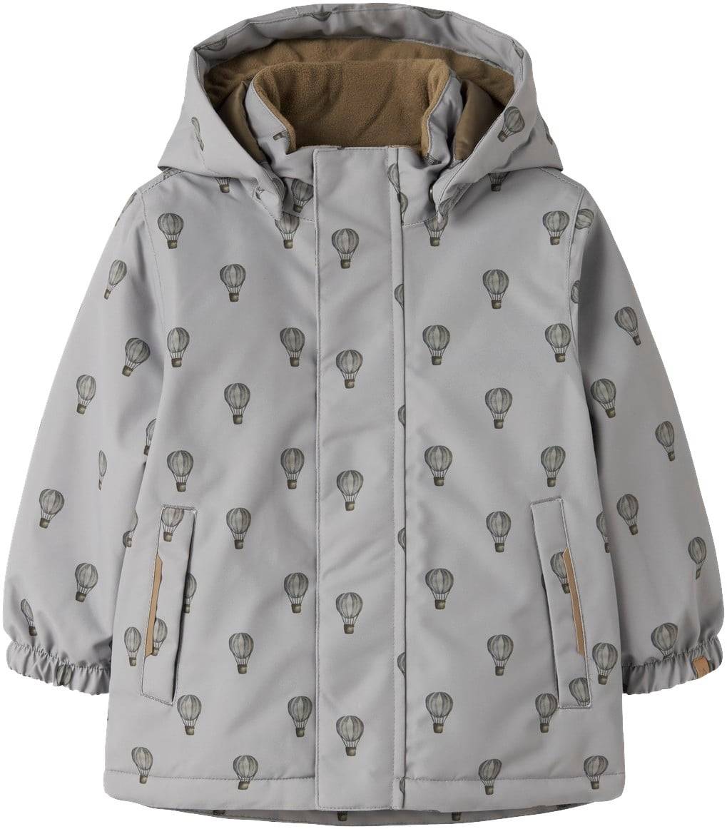 Lil' Atelier Nmmlasnow10 JKT FO Aop1 LIL Str 92 - Sleet/air Balloons Overtøj hos Magasin.