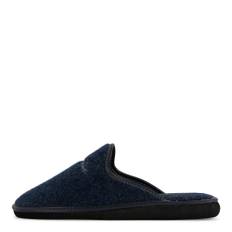 Boston Navy, Unisex, Skor, Sandaler och Tofflor, tofflor, Blå, EU 39 (EU 39)