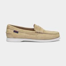 Seglarskor Sebago Docksides Portland Flesh Out, Beige Camel (906), dam, EU 38.5 (US 8 / 24.4 cm)