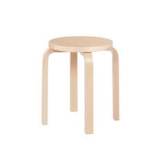 Stool E60, lakeret birk fra Artek