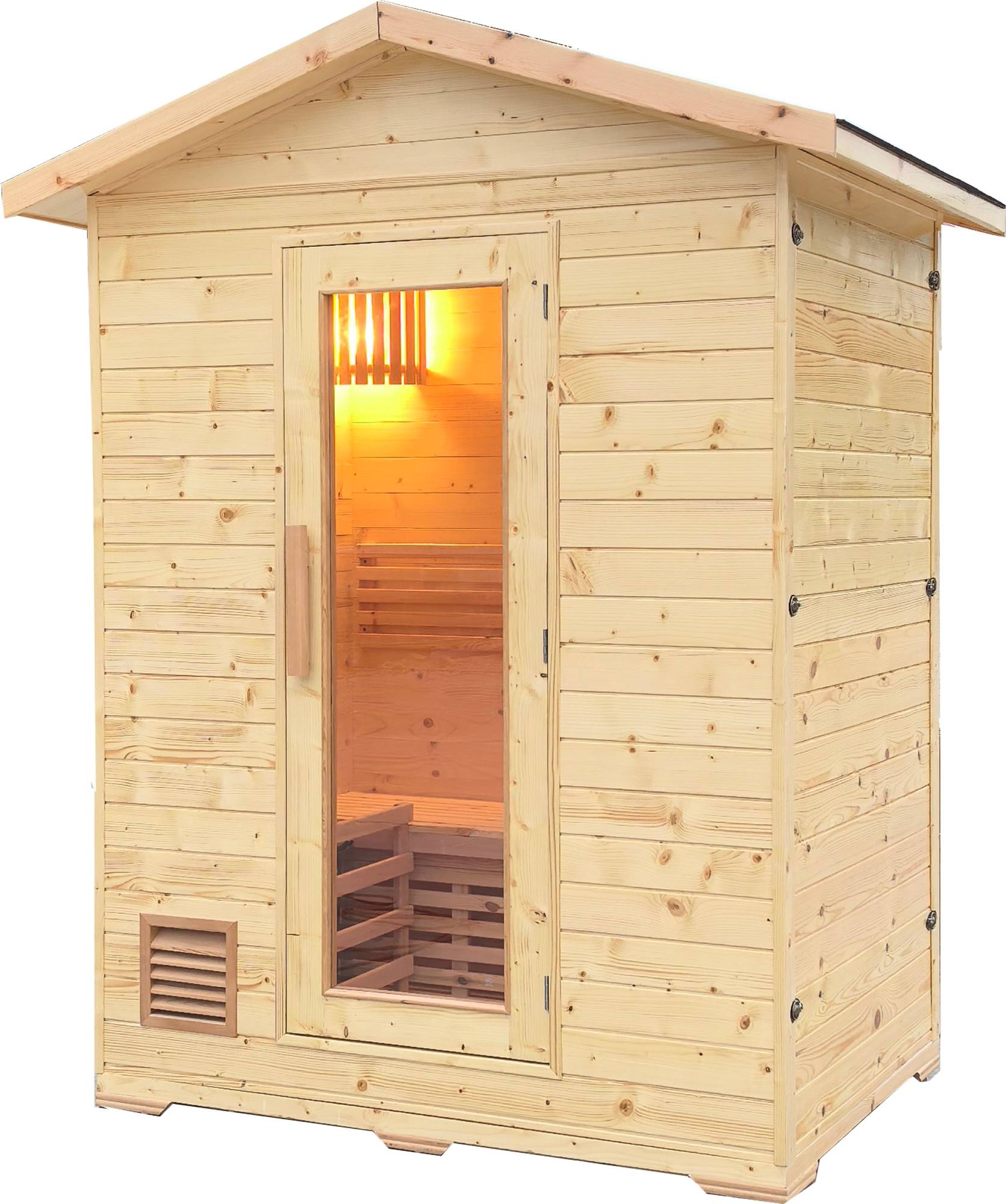 Bastustuga 3 personer 1,65m² - Bastuaggregat & Tillbehör