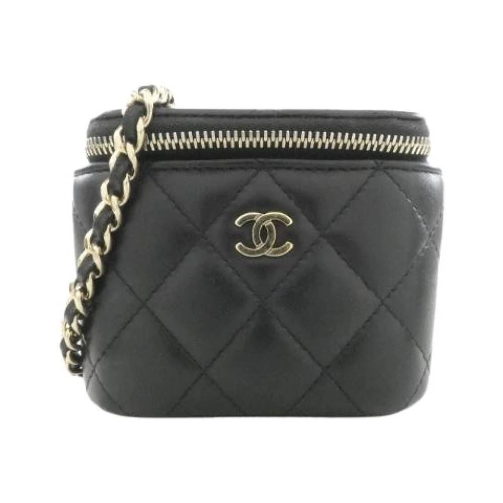 Chanel Vintage Pre-owned Timeless Classic Lamb Shoulder Bag - Vintage - Dame - Sort - ONE SIZE - Uld