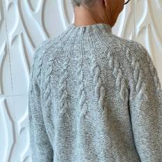 Garnpakke til Børsen Sweater i KOS garn fra Sandnes Garn - S: 6 nøgler garn