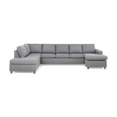 Scandinavian Choice Crazy U-soffa XL Divan Höger - Ljusgrå Grå