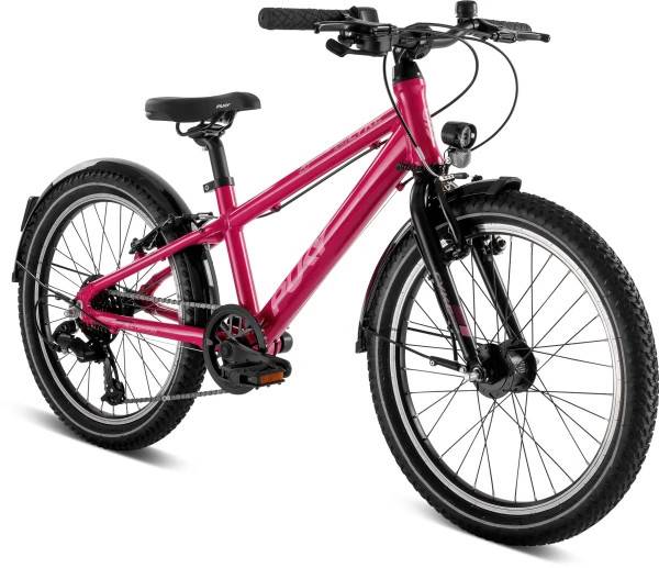 Refurbished1 - Puky Cykel 24-8 Active alu. børnecykel berry/sort