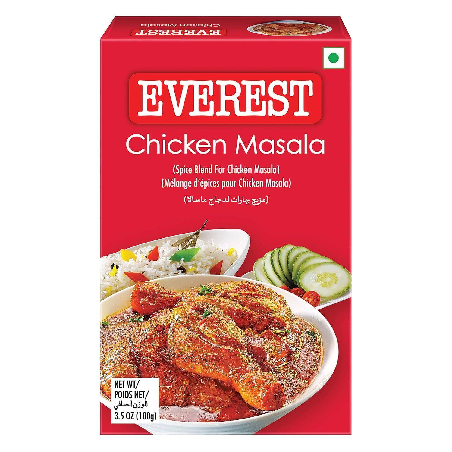 Everest Kyckling Masala 500 g Kryddblandning för Rik Arom Stark Smak Matlagningspaket om 1 för Globala Kycklingrecept red
