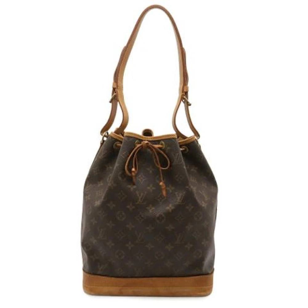 Louis Vuitton Vintage Pre-owned Vintage Monogram Bucket Bag - Vintage - Dame - Brun - ONE SIZE - Uld