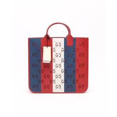 Gucci GG Summer Beach Handbag - Red (30x33x8 cm)
