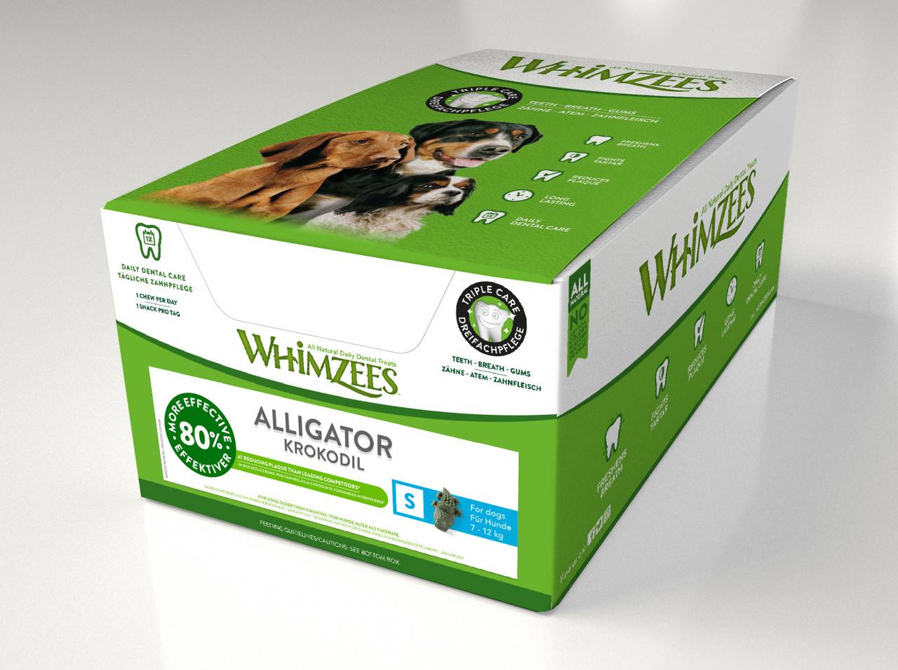 Whimzees Alligator Dental - Small
