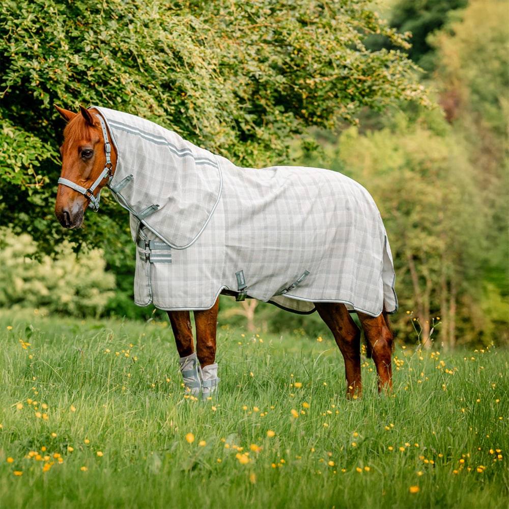 Dækken Hestedækken, én side <p>Newmarket Plus Fly Sheet</p> Horseware® Blå