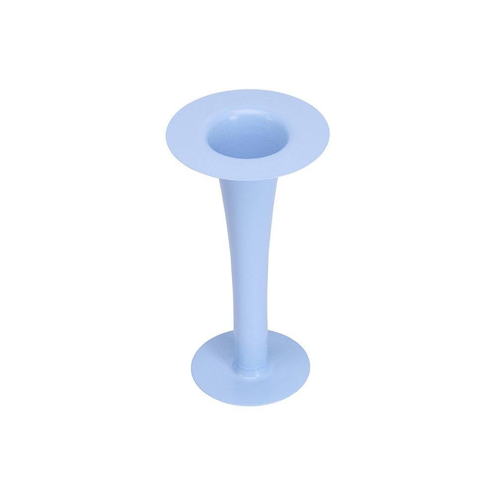 Trumpet. 2-in-1 Vase & candle holder - YELLOW
