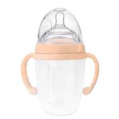 Haakaa Silicone Baby Bottle Peach