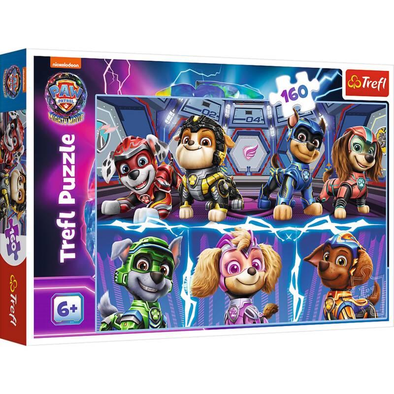 Puzzle 160 Paw Patrol Mighty Movie Trefl