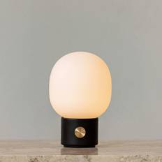 Audo Copenhagen Design bordslampa JWDA, dimbar, Svart, Vardagsrum / matsal, Glas, Design, Bordslampa