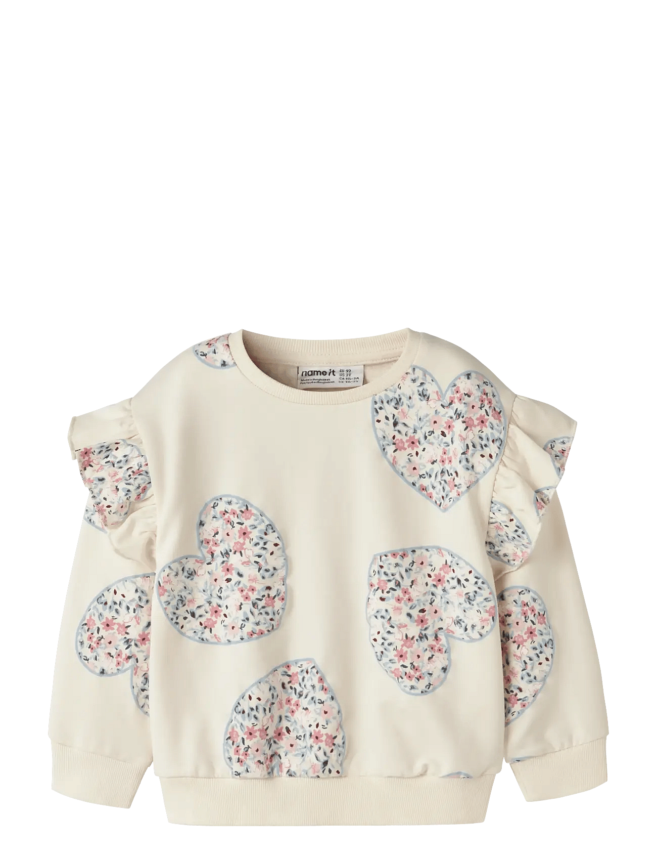 NAME IT Nmfkiwile Ls Nreg Sweat Unb | Cream | 116