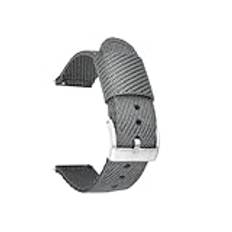 Nylonrem passform for Garmin Forerunner 255 255S Music 55 645 245/Vivoactive 4 4S/Venu 2 Plus/2S klockbandsbyte(Silver-Gray,For Forerunner 255S)