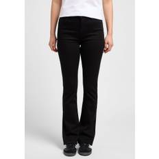 Lee BREESE - Jeans bootcut - black rinse