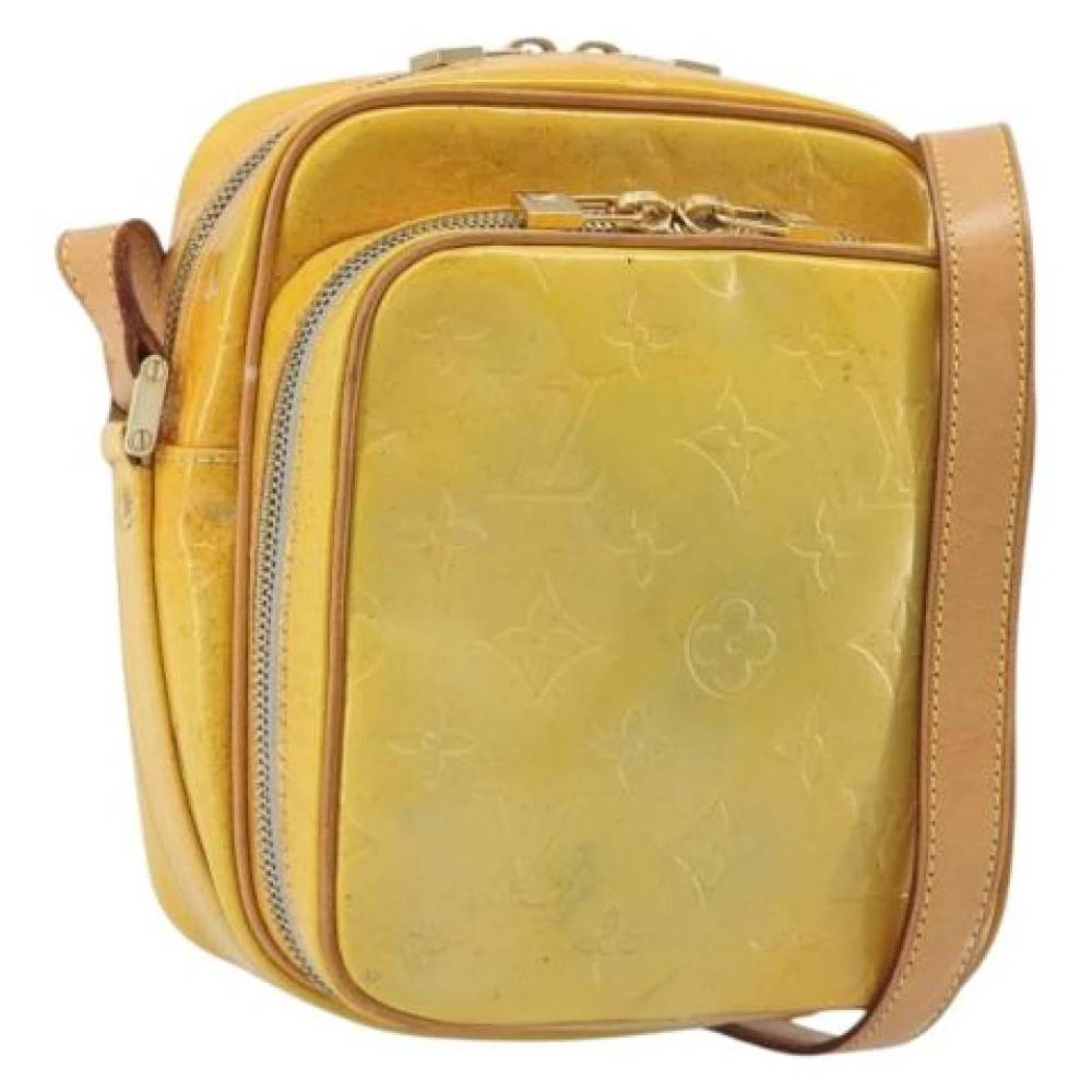 Louis Vuitton Vintage Pre-owned canvas tasker - Vintage - Dame - Gul - ONE SIZE -
