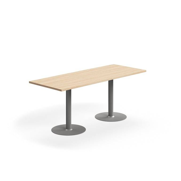 Bord VERTICUS, 1800x700x720 mm, silver/ek