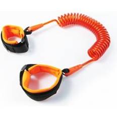 Justerbar barn säkerhetssele barn handled koppel antiförlorad länk barn bälte gå assistent baby rullator armband - orange / 2m