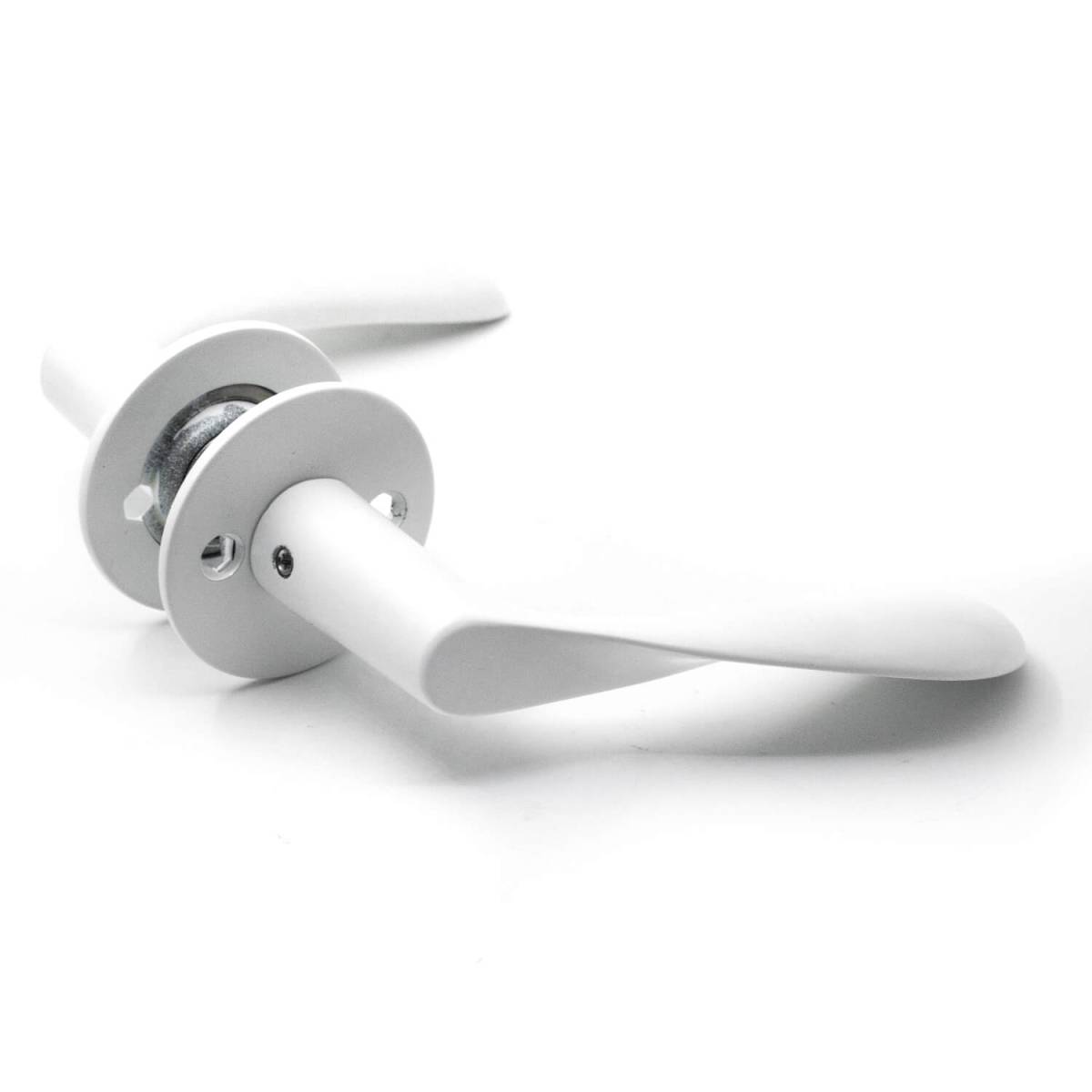 Arne Jacobsen dørhåndtag - AJ 111 Hvid - Stor model - cc38mm