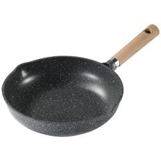 CAROTE COSY BLACK Series Frying Induction Gas Marble Incredibly Easy to Suitable for a Wide Range of Cooking Suitable for Fried Compatible with All svart