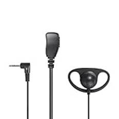Hoornie D-form Trådlöst headset | Hörlurar | För komplett Motorola TLKR/Motorola Talkabout. TLKR-T61, TLKR-T62, TLKR-T72, TLKR-T80, TLKR-T81, TLKR-T82, TLKR T92 H2O, XT185