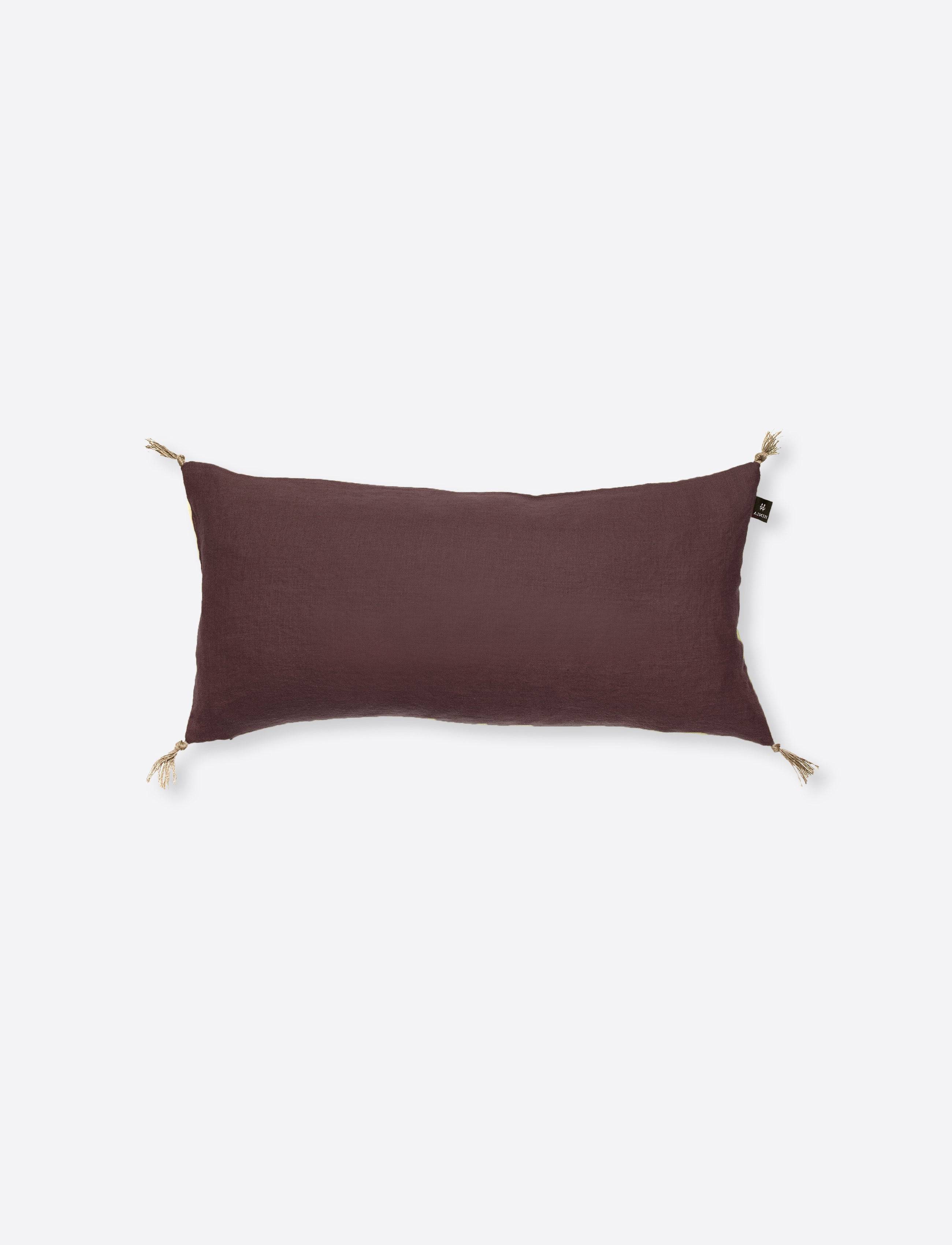Himla, Sunshine Cushion cover Burgundy 30x60 cm