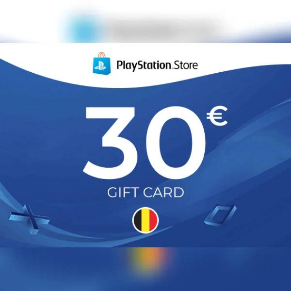 PlayStation Gift Card 30 EUR - BELGIUM