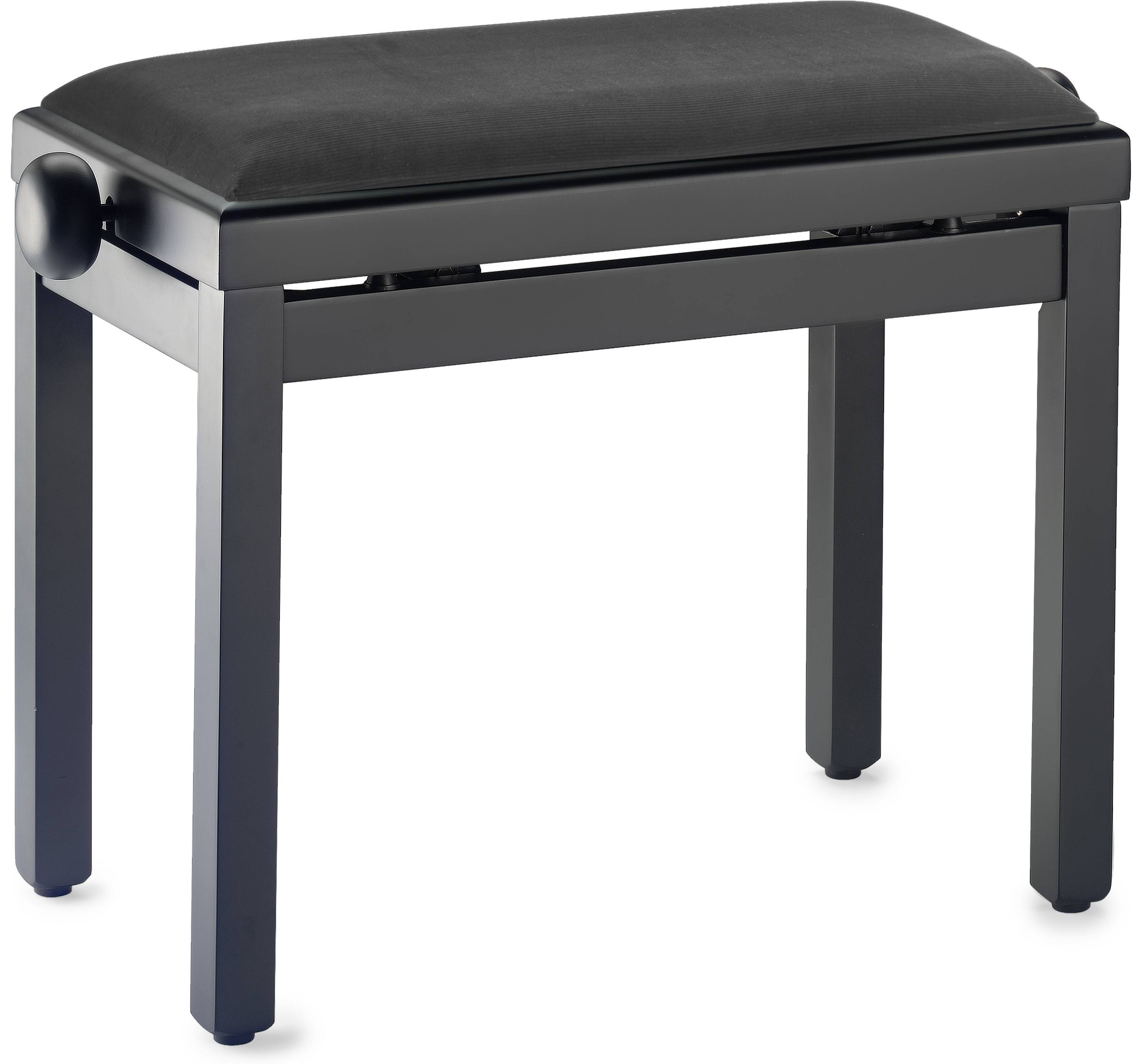 Pianopall satin svart