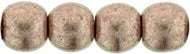 Tjeckiska Druk (Runda) - Saturated Metallic Pale Dogwood 3mm, 50-pack