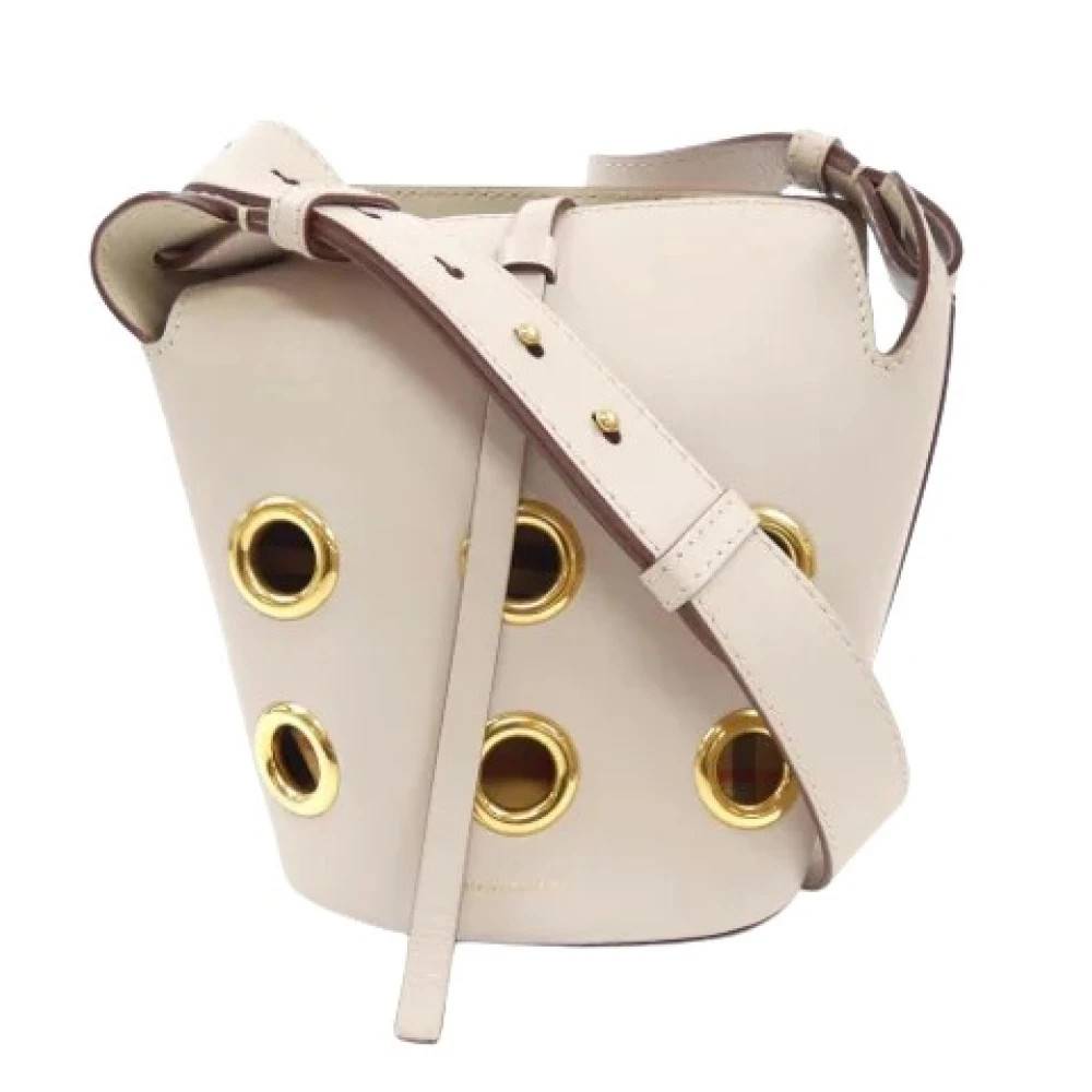 Burberry Vintage Pre-owned Vintage Bucket Bag - Vintage - Dame - Grå - ONE SIZE - Uld