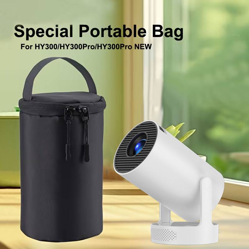 Projector Storage Bag for HY300 PRO+/HY310/HY320 Protective Carrying Case Compatible with HY260 MINI Portable Projector Series