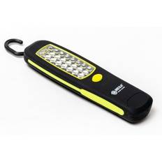 Arbetslampa, 24st LED, med magnet och krok, AA batteridrivet