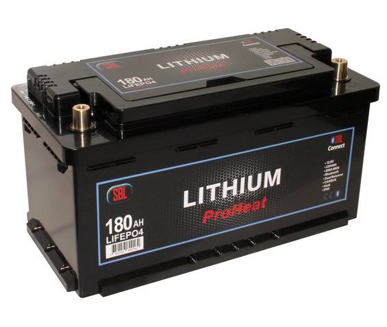 Litiumbatteri ProHeat 12V 165Ah med Bluetooth och värme