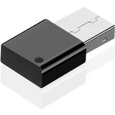 Kebidu trådlös usb bluetooth adapter 5.0 för dator bluetooth donglefor tv pc bilsats trådlös adapter - Svart
