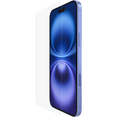 Belkin Screenforce UltraGlass 2 Anti-Microbial - iPhone 16 Plus/15 Plus/14 Pro Max - Inklusive montering