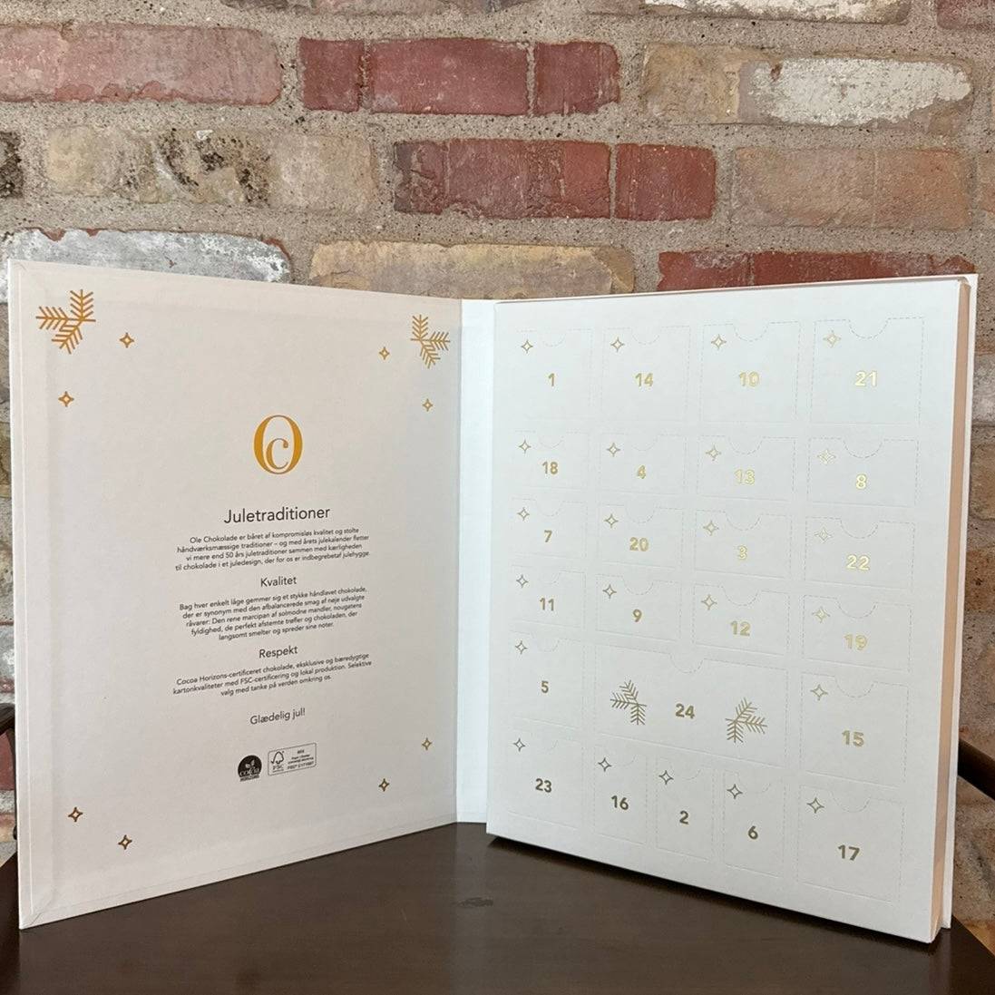 Julekalender og Julemix fra Ole Chokolade - Luksus julekalender