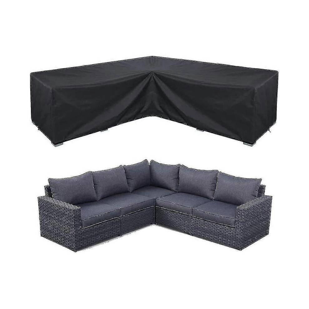 (200*270*82cm) Corner Sofa Cover Waterproof Garden Furniture Set Cover Outdoor Sectional Furniture Cover