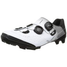 SHIMANO XC9 White ESHXC902MCW01S40500 Cross Country Shoes (XC902MW01) Size 40.5 (25.5cm) Color vit