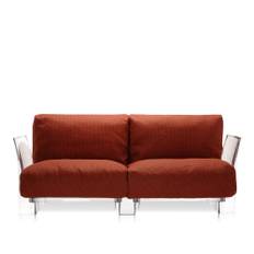 Kartell - Pop Outdoor 2-seater 7042, Ikon Orange - Soffor utomhus - Piero Lissoni