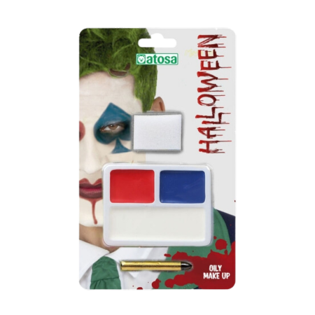Atosa Halloween Multicolour Makeup